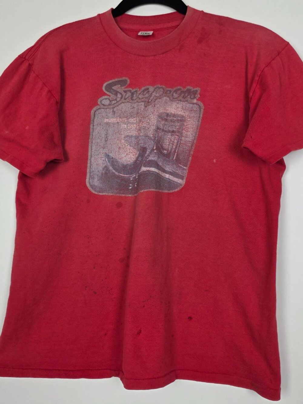 Vintage 80s Jockey Life Snap On Tools Mechanic Mens Large Short Sleeve T Shirt